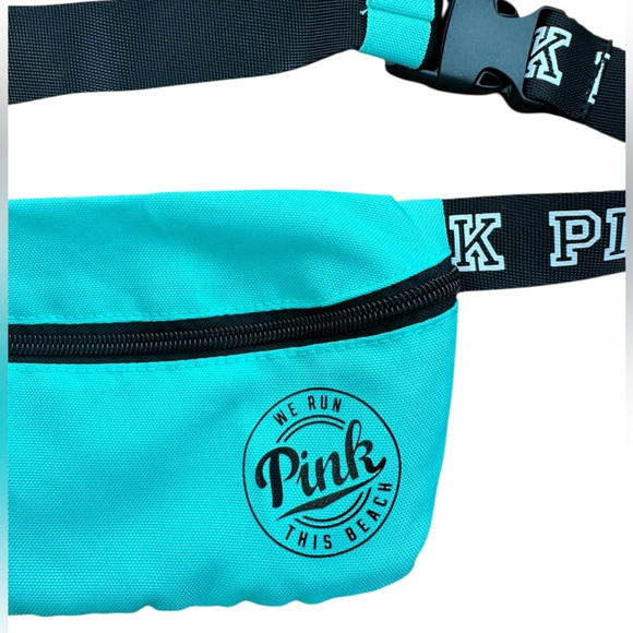 PINK Victoria's Secret Turquoise Belt Bag - Picture 3 of 6